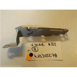 WHIRLPOOL WASHING MACHINE W10305278 Hinge, Spring Assembly (right) USED