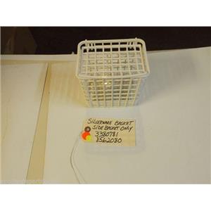 DISHWASHER   3380781  8562080  SILVERWARE BASKET used part