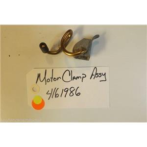 KITCHEN AID  DISHWASHER 4161986 Motor Clamp  used part