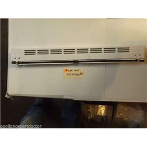 KITCHENAID STOVE 9753498GW Vent, Door (white)  used part