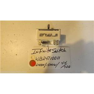 GE STOVE wb24t10011 infinite switch  (4.4-7.0a)  240v  1500w USED