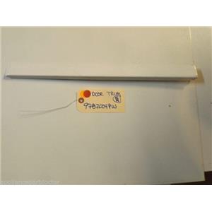 KITCHENAID STOVE 9782004PW Trim, Door-right (white) used part