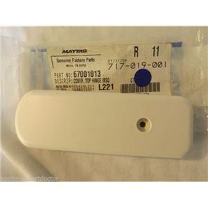 KENMORE KITCHEN AID REFRIGERATOR 67001013 Cover, Hinge (bisque)   NEW IN BAG