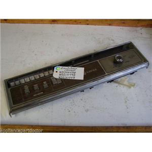 GE DISHWASHER wd34x498 wd21x498 wd21x449 wd9x190 escutcheon w/ timer & switch