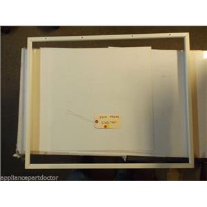 CALORIC STOVE 0302465 Frame, Oven Door    USED