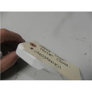 FRIGIDAIRE 2 DOOR REFRIGERATOR 240354401 "WHITE" UPPER HINGE COVER USED PART