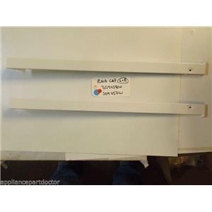 AMANA Stove 309458W 309457W End Cap, Rt, Lt (wht)  used