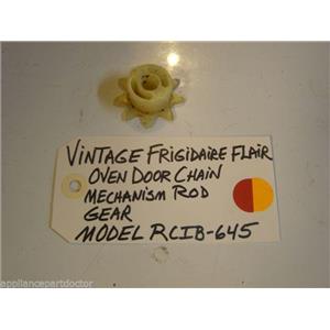 Model RCIB-645 Vintage Frigidaire Flair Oven Door Chain Mechanism Rod  Gear