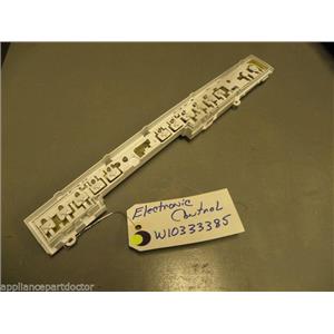DISHWASHER W10333385 Electronic Control   used part