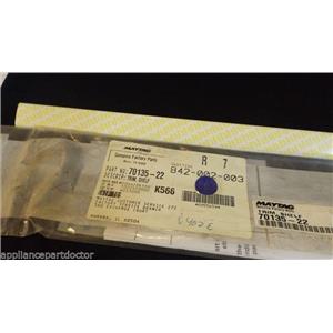 MAYTAG WHIRLPOOL AMANA Refrigerator 70135-22 Shelf Trim    NEW IN BAG