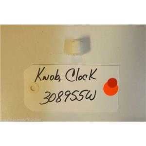 AMANA Stove 308955W Knob, Clock  USED PART