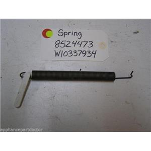 Kenmore Dishwasher Spring 8524473 W10337934 used part assembly