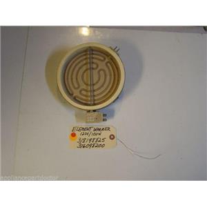 Frigidaire STOVE 318198825  316098200  Element-warmer, 120v/100w used
