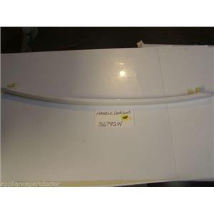 Amana STOVE 316792W  Handle, Door (wht) Touch up dimple  USED