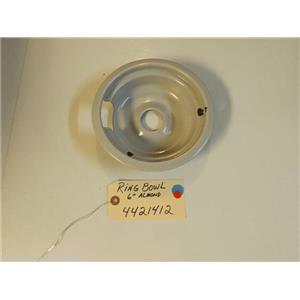STOVE 4421412  Ring Bowl 6`` Almond Chips in finish used part
