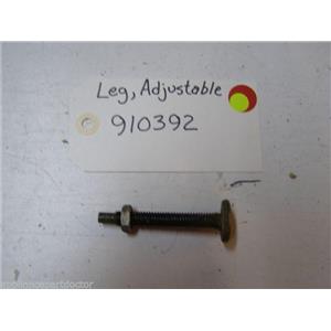 MAYTAG DISHWASHER 910392 ADJUSTABLE LEG USED PART ASSEMBLY