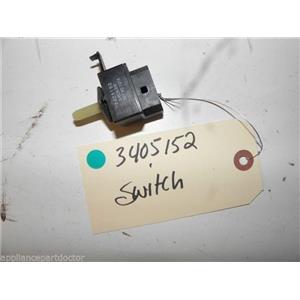 KENMORE ELITE ELECTRIC DRYER 3405152 SWITCH USED PART ASSEMBLY F/S
