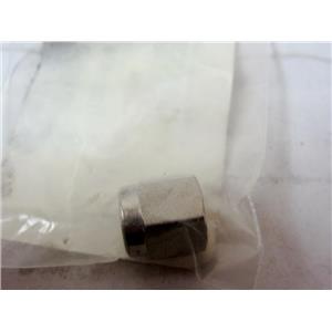 AGILENT 0100-0057 1/8" PACKED ADAPTER NUT, SST-58 STAINLESS STEEL - NEW SURPLUS