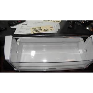 REFRIGERATOR FRIGIDAIRE ELECTROLUX DAIRY TRAY AND COVER ASSEMBLY COMPLETE UNIT