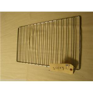 KENMORE WHIRLPOOL FRIGIDAIRE TAPPAN 19 1/8” x 10 5/8" OVEN RACK USED PART
