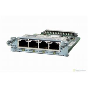 Cisco HWIC-4ESW 4-Port  Ethernet Switch 10/100Bsae-TX Autosensing HWIC Interface