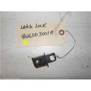 LG DISHWASHER 4026DD3001A LATCH LOCK USED PART ASSEMBLY