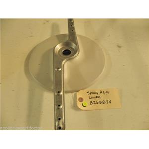 WHIRLPOOL DISHWASHER 8268874 LOWER SPRAYARM USED PART ASSEMBLY