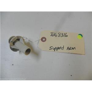KENMORE DISHWASHER 8268316 SUPPORT ARM USED PART ASSEMBLY