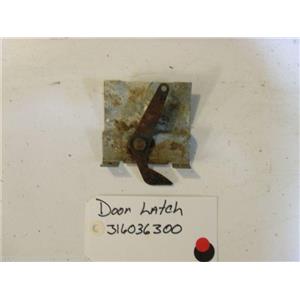 FRIGIDAIRE STOVE 316036300 Latch-door  USED PART