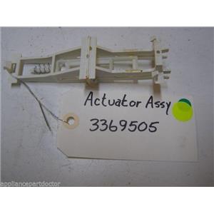 WHIRLPOOL DISHWASHER 3369505 ACTUATOR USED PART ASSEMBLY