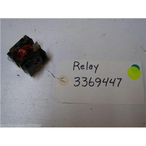 WHIRLPOOL DISHWASHER 3369447 RELAY USED PART ASSEMBLY