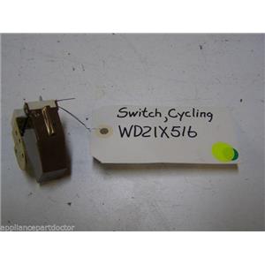 GE DISHWASHER WD21X516 CYCLING SWITCH USED PART ASSEMBLY