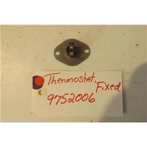 KITCHENAID STOVE 9752006 Thermostat, Fixed USED PART