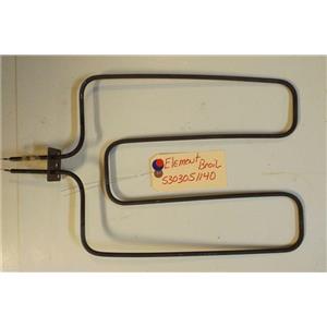 FRIGIDAIRE STOVE 5303051140  Element-broil USED PART