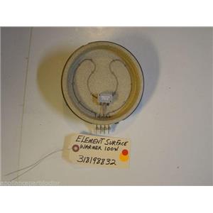 Frigidaire STOVE 318198832  Element,surface ,warmer ,100 W  used part