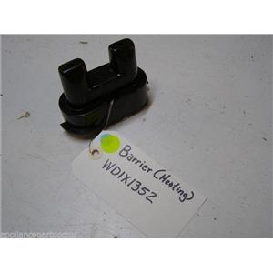 GE DISHWASHER WD1X1352 HEATING ELEMENT BARRIER USED PART ASSEMBLY