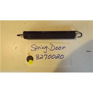 KITCHENAID DISHWASHER 8270020  Spring, Door  used part