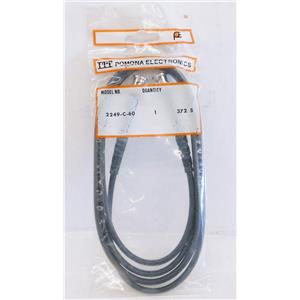 #2 ITE POMONA ELECTRONICS 2249-C-60 CABLE ASSEMBLY WITH BNC MALE ON EACH END -