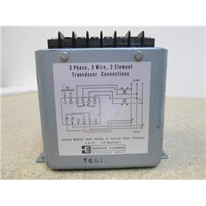 Scientific Columbus XL31K5A2 Exceltronic Watt Transducer  5AMP 120v  60HZ