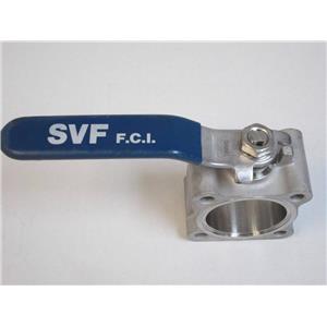 SVF F.C.I. CF8M4408  Class 1000 Stainless Steel 2" PTFE Seat Flow Valve