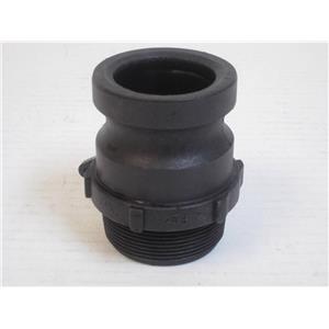 Dixon  2" Type F Polypropylene Male Cam & Groove Coupler x Male Threaded NPT