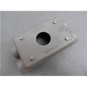 Appleton Unilet Type FSCD Cast Iron Device Box 4 Hub With Cover New