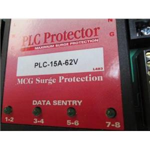 MCG Surge Protector  PLC-15A-62V  Maximum Surge Protector  Data Sentry AC Sentry