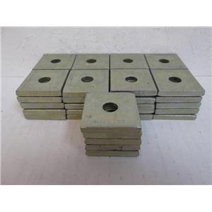 45 Superstrut AB241 3/8 EG Kindorf 3/8" Electro-Galvanized Square Washers