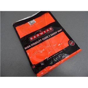 Radwear High Visibilty Class 2 Safety Vest SV60 Size 2X Orange New