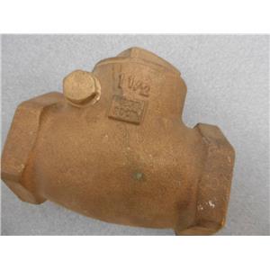 1 1/2" Brass One Way Flapper Valve Brand Unknown