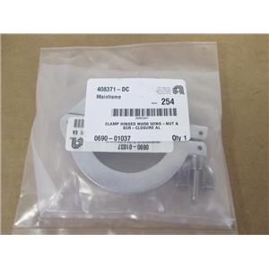 *New* AMAT 0690-01037  (Mainframe) Clamp Hinged NW50 Wing-Nut & Screw-Closure AL
