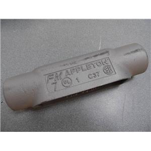 Appleton FM7 1" C37 Conduit Body New No Cover - LOT OF 5