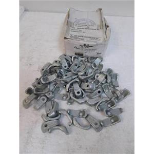 Box of 80 APPLETON SECL-2U 1H MALL SEC Strap,Cable, Kind, Steel ENT CC SP Clamps