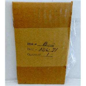 FEDERAL PRODUCTS CORP ESTERLINE ADL-71 OVERLAY FOR PANEL METER OR GAUGE, 0,1 um